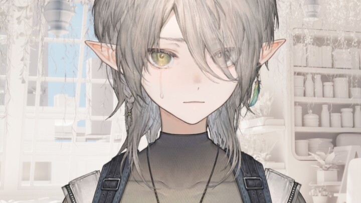 A preview of a model test of crying very quietly