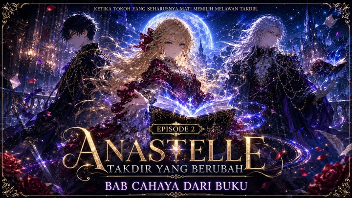 ANASTELLE — TAKDIR YANG BERUBAHEpisode 2: Bab Cahaya dari Buku
