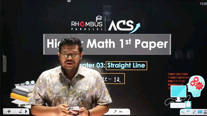 Highermath 1st Chapter-3,(Straight Line),Lecture-12, HSC26