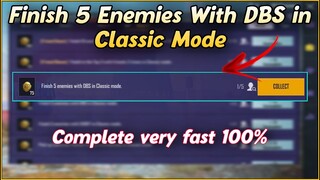 Finish 5 Enemies With DBS in Classic Mode