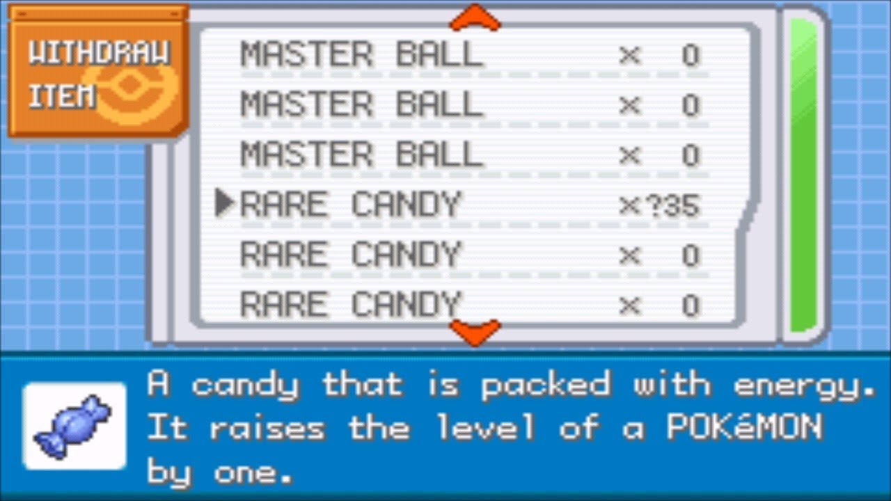 POKEMON DARK RISING CHEATS(RARE CANDY,MASTER BALL,WALKTHROUGH