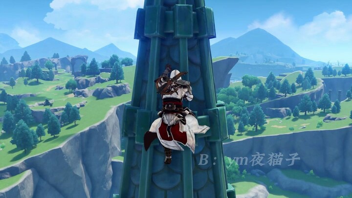 Dùng Assassin’s Creed để mở Genshin Impact
