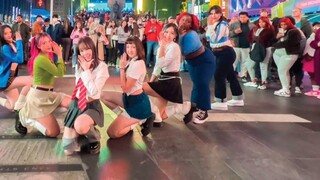 TWICE-Talk that Talk sangat imut! Pertunjukan live tingkat debut di Times Square! Sailor Moon gaya p