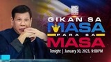 LIVE: 'Gikan sa Masa, Para sa Masa' kasama si dating Pang. Rodrigo Roa Duterte | SMNI News