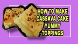 CASSAVA CAKE | FILIPINO DESSERT Lhynn Cuisine