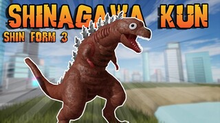 Roblox Kaiju Universe - BETTER SHINAGAWA KUN IS HERE! (SHIN FORM 3 UPDATE!)