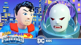 Kids React: DC Super Friends | Gotham City Deep Freeze | @DC Kids