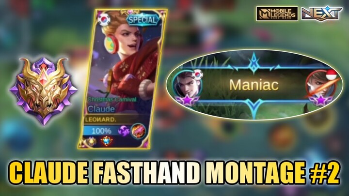 MENANGKAPKU TIDAK AKAN SEMUDAH ITU! | CLAUDE FASTHAND MONTAGE EPS.2 | LEONARDJO | MLBB