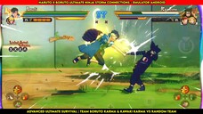 TEAM KARMA VS TEAM GAARA KECIL - NARUTO STORM CONNECTIONS ANDROID GAMEPLAY