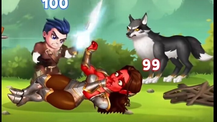 A real man would never abandon his friends!!