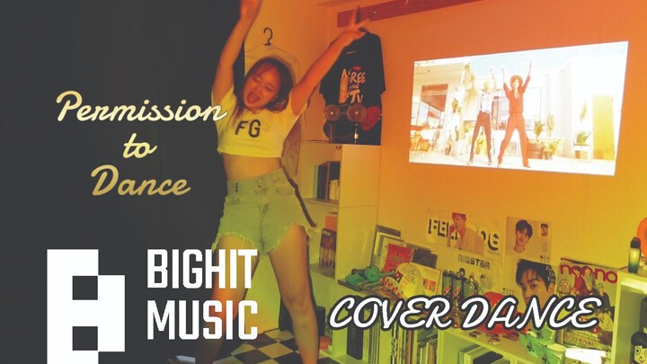 [Tarian] Meng-cover tarian lagu <Permission to Dance>|BTS