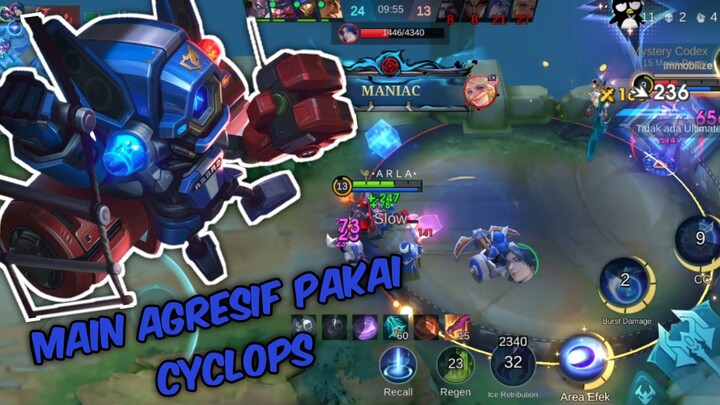pake cyc jungler enak juga 😋