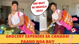 GROCERY EXPENSES IN CANADA | BUHAY CANADA | PINOY TIPS