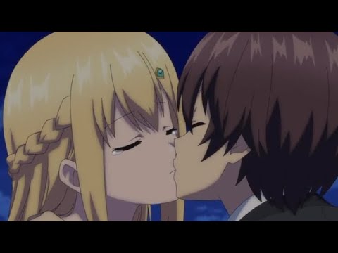 Anime Ore dake Haireru Kakushi Dungeon Noir & Emma Kiss Scenes - BiliBili