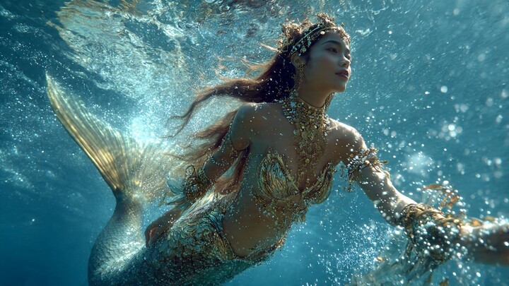 Mermaid Depths: Ultra-Real AI Cinematic Short