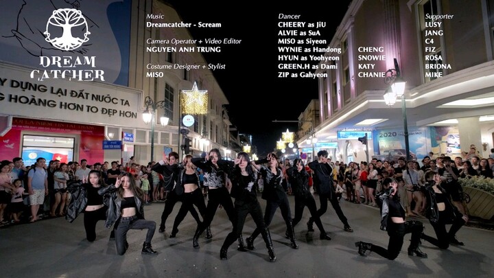 【كيبوب في الأماكن العامة】رقصة إعادة لأغنية Dreamcatcher «Scream» بواسطة فريق Cli-max / فيتنام