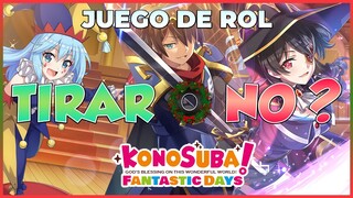 Konosuba Fantastic Days Global / ¿TIRAR O NO? BANNER DE "JUEGO DE ROL" / LLEGO AQUA PEPOCLOWN