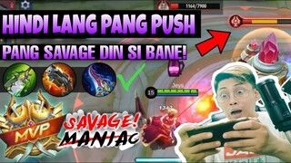 🔴 MADALING MAKA SAVAGE GAMIT SI BANE !! "NAGMAKAAWA ANG KALABAN" | MLBB