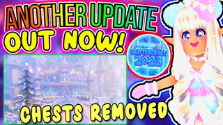 ANOTHER GLITTERFROST UPDATE OUT NOW! ICE CASTLE UPDATE! ROBLOX Royale High Campus 3