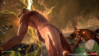 Eren Titan Mode Gameplay