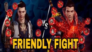 Funny close fight against against Lancer