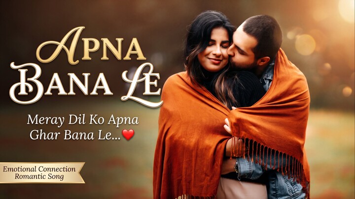 Apna Bana Le | Meray Dil Ko Apna Ghar Bana Le ❤️ | A story of deep Love, Devotion | New Song 2026