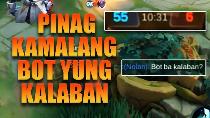 PINAGKAMALANG BOT YUNG KALABAN | Grock Best Rotation 2023 OCT