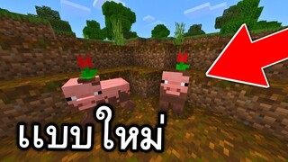 หมูเเบบใหม่!! เเปลกมาก (อาจจะยังไม่รู้)  | Minecraft PE