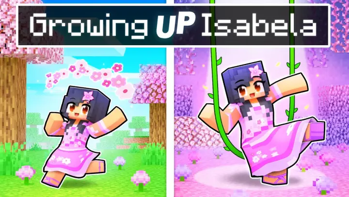 Growing Up As ISABELA From ENCANTO In Minecraft!