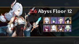 C0 Shenhe, Rosaria Second Half | Abyss Floor 12 - [Genshin Impact]