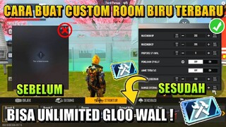 CARA MEMBUAT CUSTOM ROOM BIRU SETELAH UPDATE | CARA BUAT CUSTOM ROM BIRU TERBARU FREE FIRE