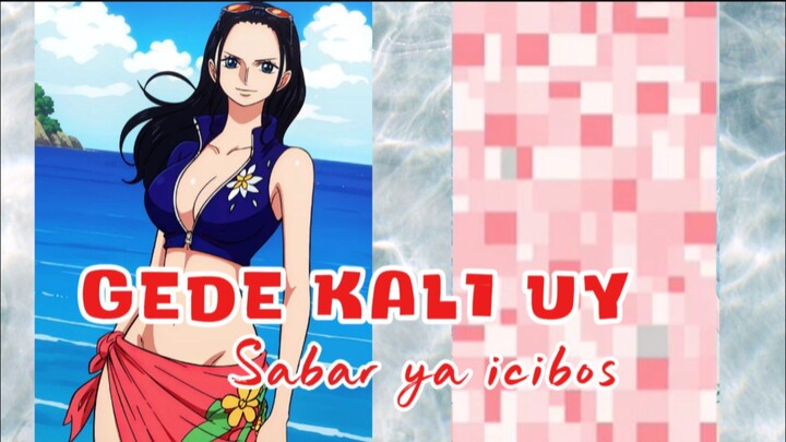 ICIBOS HARAP BERSABAR!!!| TUTORIAL MENGGAMBAR NICO ROBIN SUMMER