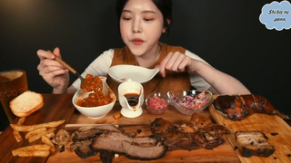 Làm hamburger từ các loại thịt nướng, gà nướng, xúc xích phần 7 #anngonmoingay
