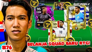 Belanja-Belanja Squad Baru RTG! Cheap Beast & High Rated Versi FMD?! #76 | FC Mobile Road To Glory