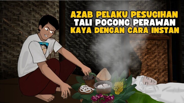 AZAB PELAKU PESUGIHAN TALI POCONG PERAWAN   SINETRON AZAB