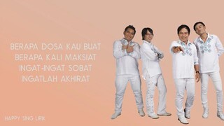 tobat maksiat- wali - lirik