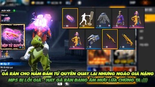 Free Fire| Nắm đấm Tử quyền quay lại nhưng bị ngáo giá nặng  - MP5 boxing bị lỗi giá có ngon không?