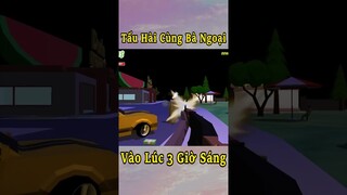Anh Đen Xì Xì Tấu Hài Cùng Bà Ngoại Ma Lúc 3 Giờ Sáng 🥶 #shorts