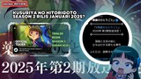 FIX! Season 2 Kusuriya no Hitorigoto rilis Januari 2025 besok! [REVIEW]
