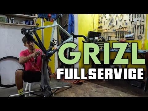 CANYON GRIZL Maintenance at palit Gulong