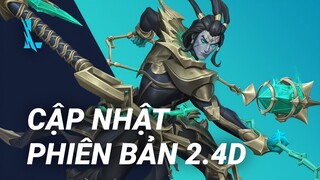 Tốc Chiến | Chi Tiết Phiên Bản 2.4D - Zed Bị Nerf, Xayah và Blitzcrank Được Buff