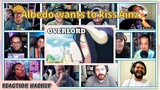 Ainz kisses Albedo Overlord Season 4 Reaction Mashup