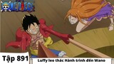 One Piece Tập 891 | Luffy leo thác Hành trình đến Wano | Đảo Hải Tặc Tóm Tắt Anime