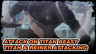 Season 3 Episode 13 Epic Scene - Beast Titan & Reiner Come Attacking | Attack On Titan