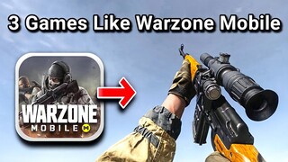 3 Games Like Warzone Mobile