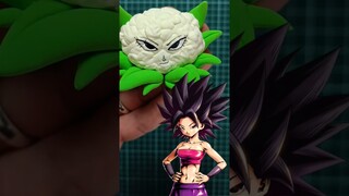 Hago figura de CAULIFLA versión COLIFLOR. Manualidades Dragon Ball Z