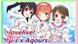 [lovelive!μ's x Aqoure]New single released in collaboration of two generations(Misunderstanding)