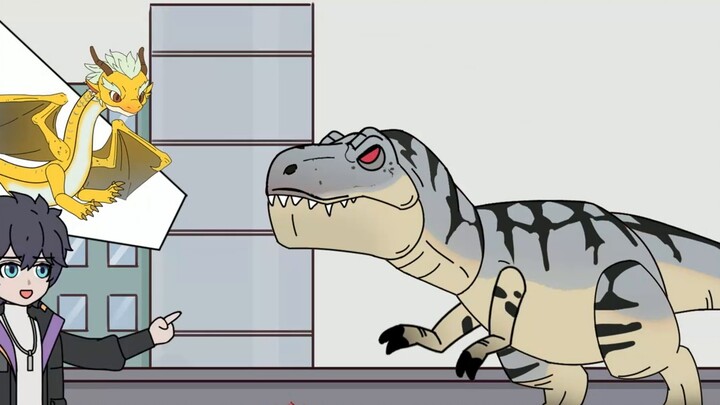 حلقة 9 من "الوحش الصغير"! كيدورا الصغيرة ضد تيرانوصور متحور