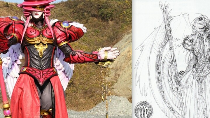Kamen Rider's new decade's most gorgeous monster suit and design comparison (fourze)