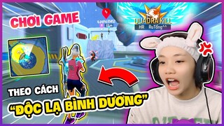 Ruby 1 Ngày Chơi Game Nhưng Theo Cách ĐỘC LẠ BÌNH DƯƠNG Cực Tấu Hài Trong Free Fire !